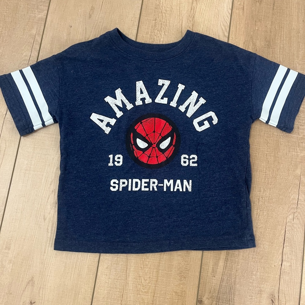 Jumping Beans Marvel The Amazing Spider-Man Relaxed Varsity Tee